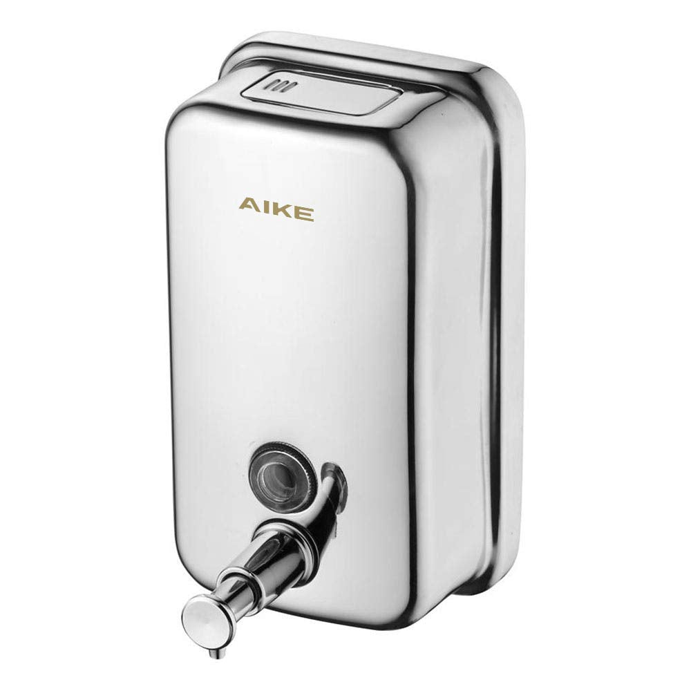 AIKE Stainless Steel Manual Soap Dispenser Pumps Liquid Soap Dispenser For Kitchen  Dish Cleaning 450ML Hand Soap Dispenser - AliExpress