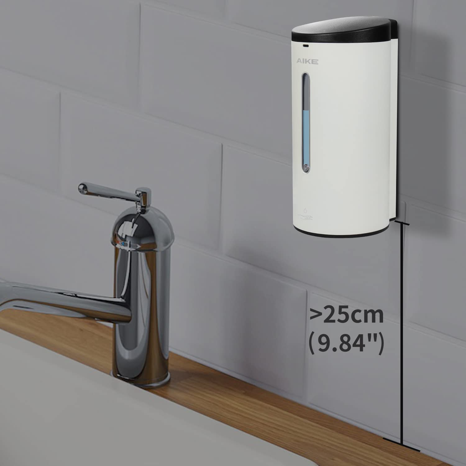 AIKE 15 oz. Manual Liquid Soap Dispenser for Kitchen, AK1062 – AIKE Direct  Store